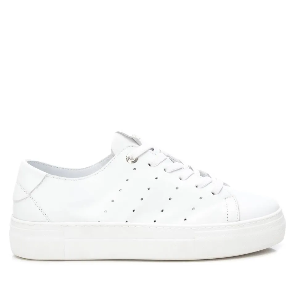 Carmela 16133703 sneaker cuir blanc lacets