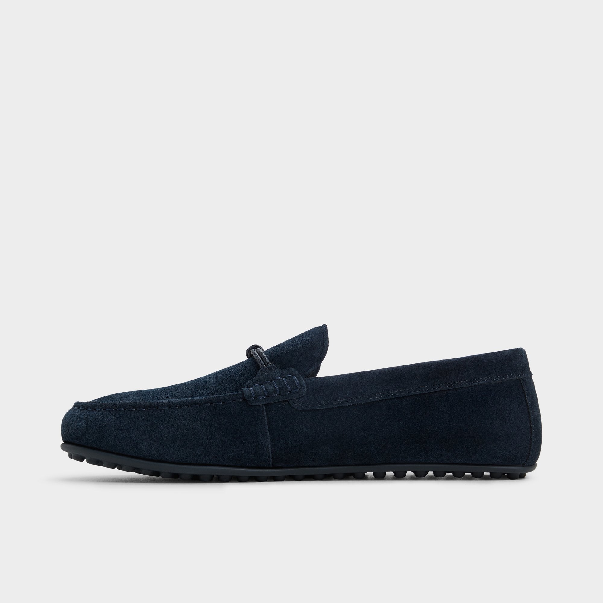 ALDO Wilbart mocassin homme daim bleu