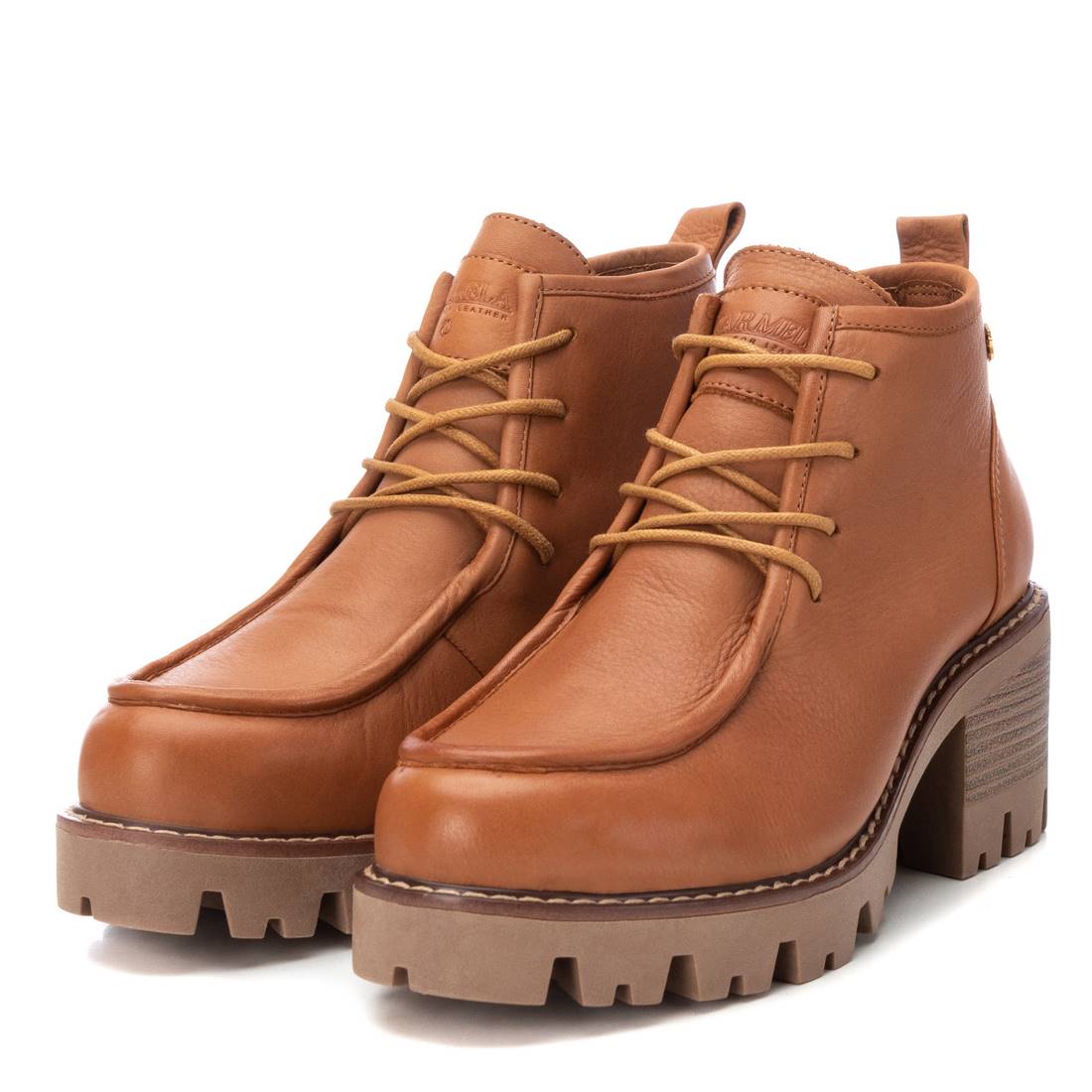 Carmela 16113202 bottine femme cuir marron talon 7cm