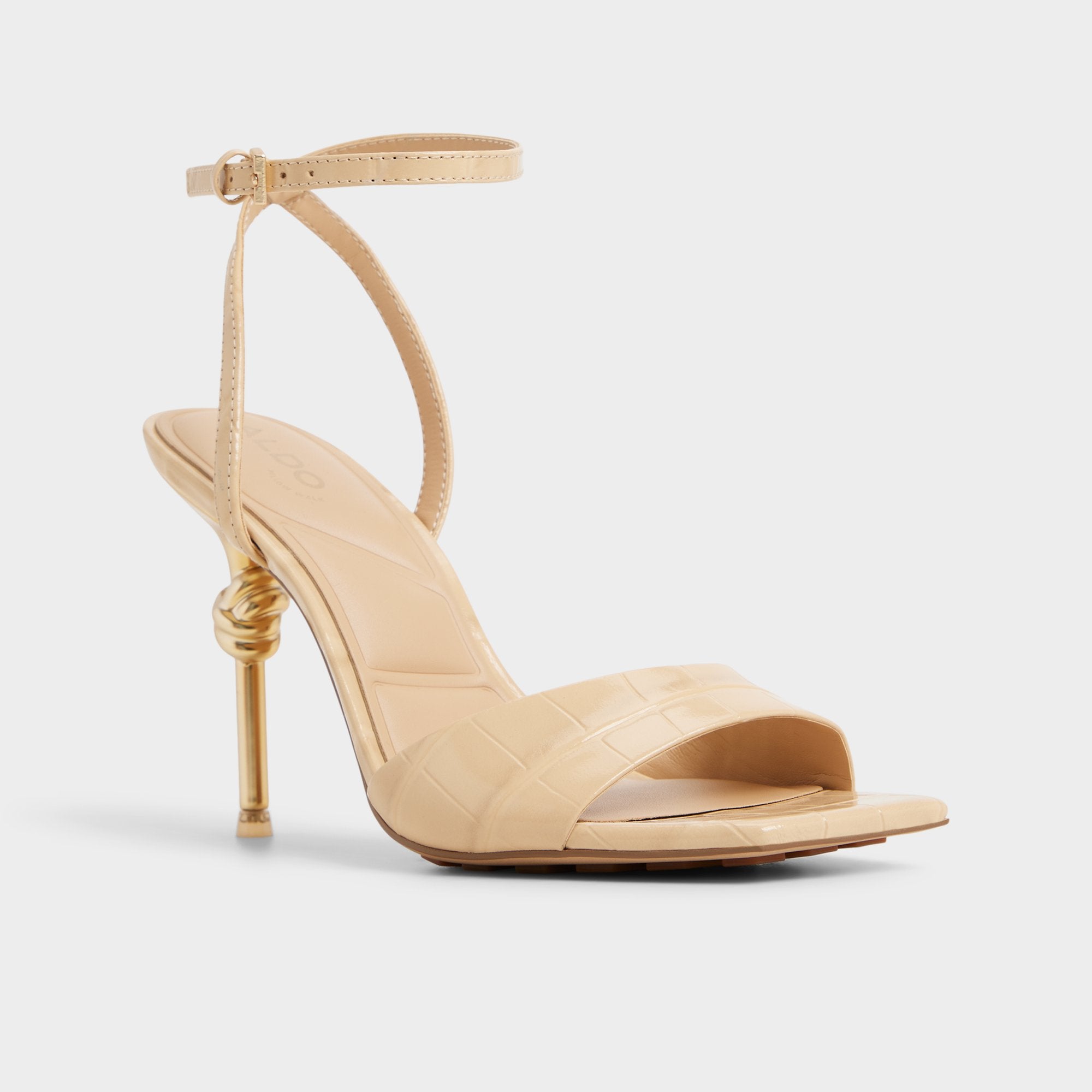Aldo Harmonious sandales à talon beige