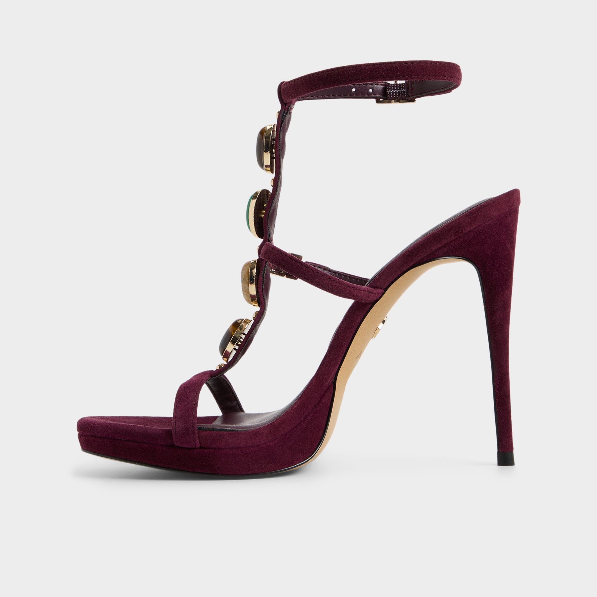 ALDO Opalia sandales à talon bordeaux