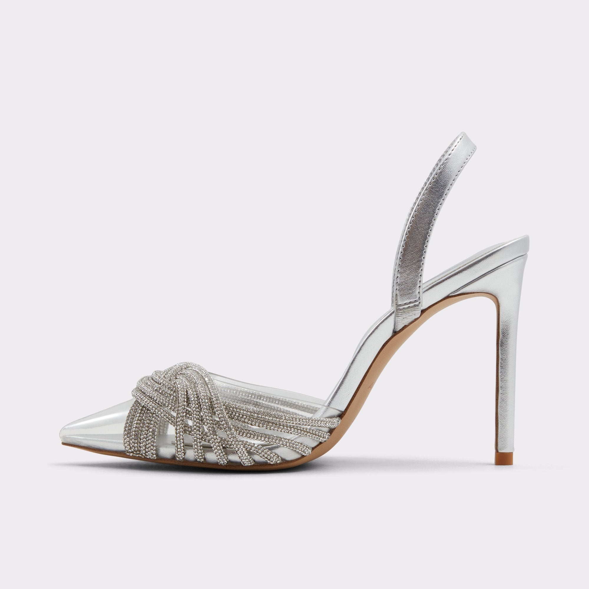 ALDO Bethy escarpins slingback argentés