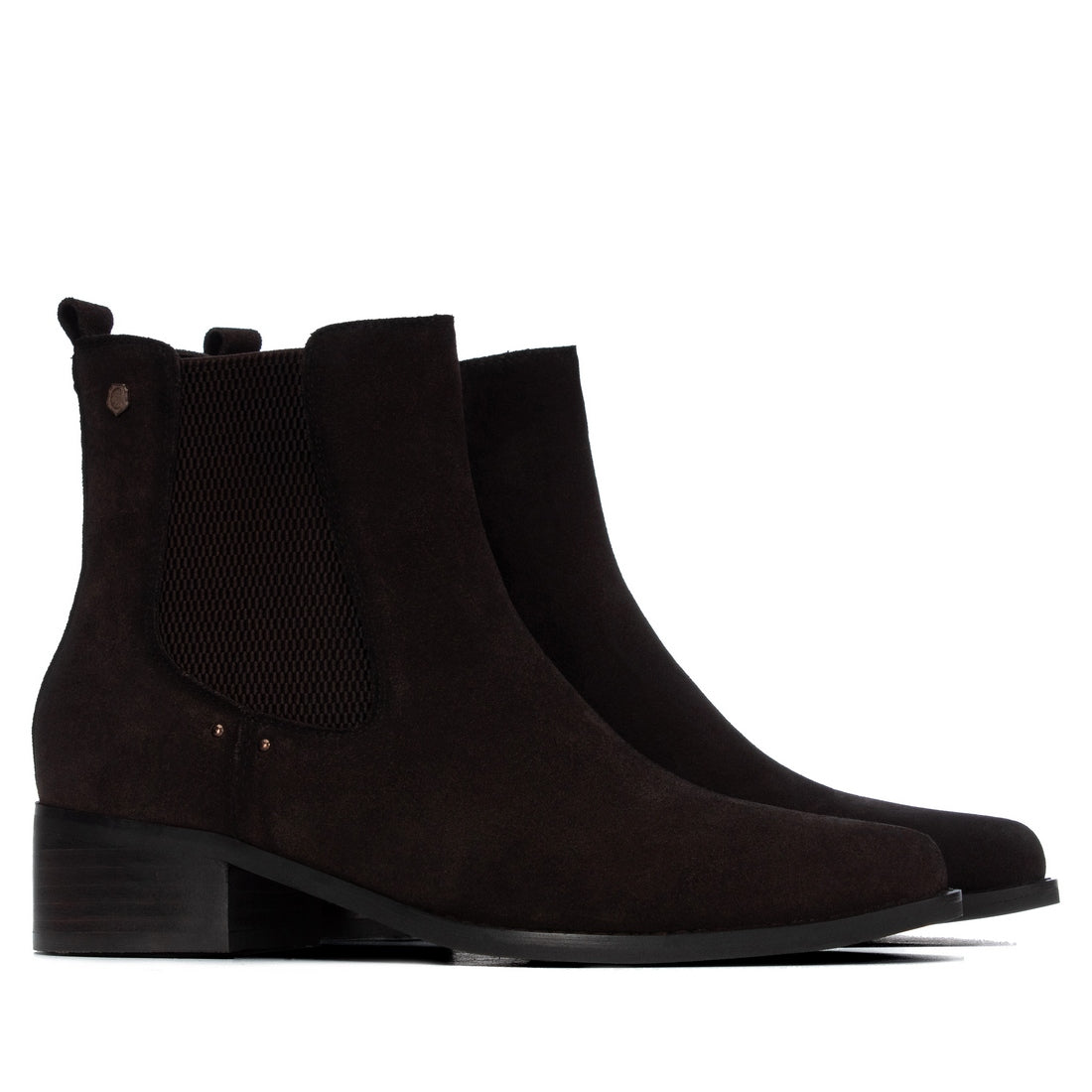 Carmela 16414301 bottines femme marron talon bas