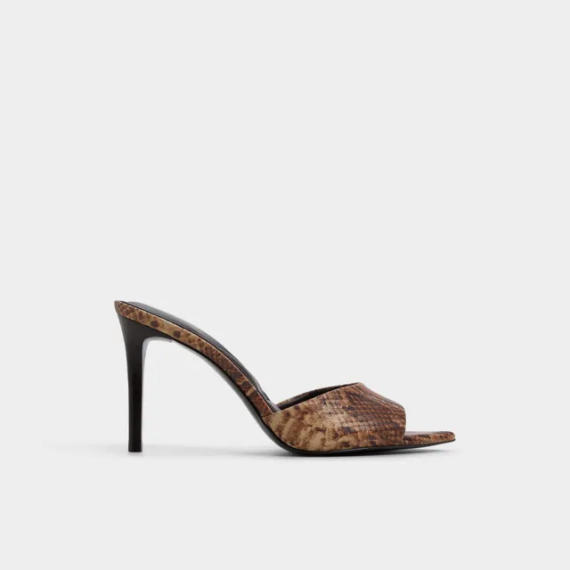ALDO Anniebrilden sandales talon effet serpent