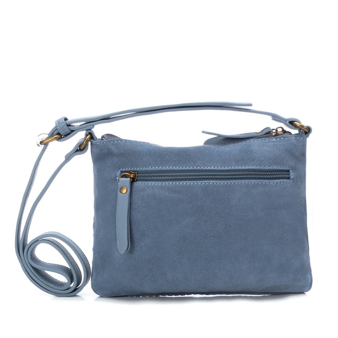 Carmela 18604101 bandoulière cuir bleu 4 poches