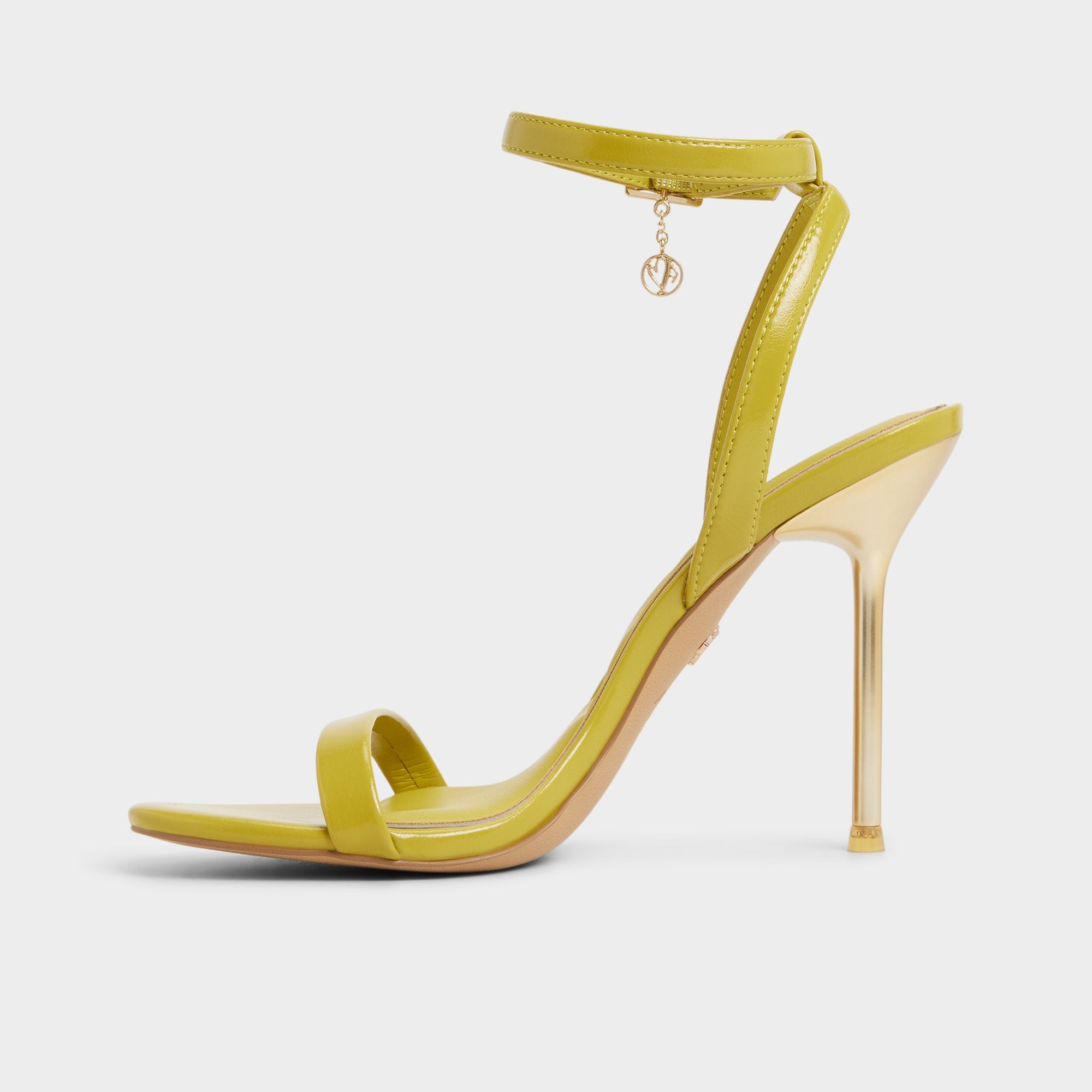ALDO Maristou sandales à talon vert lime
