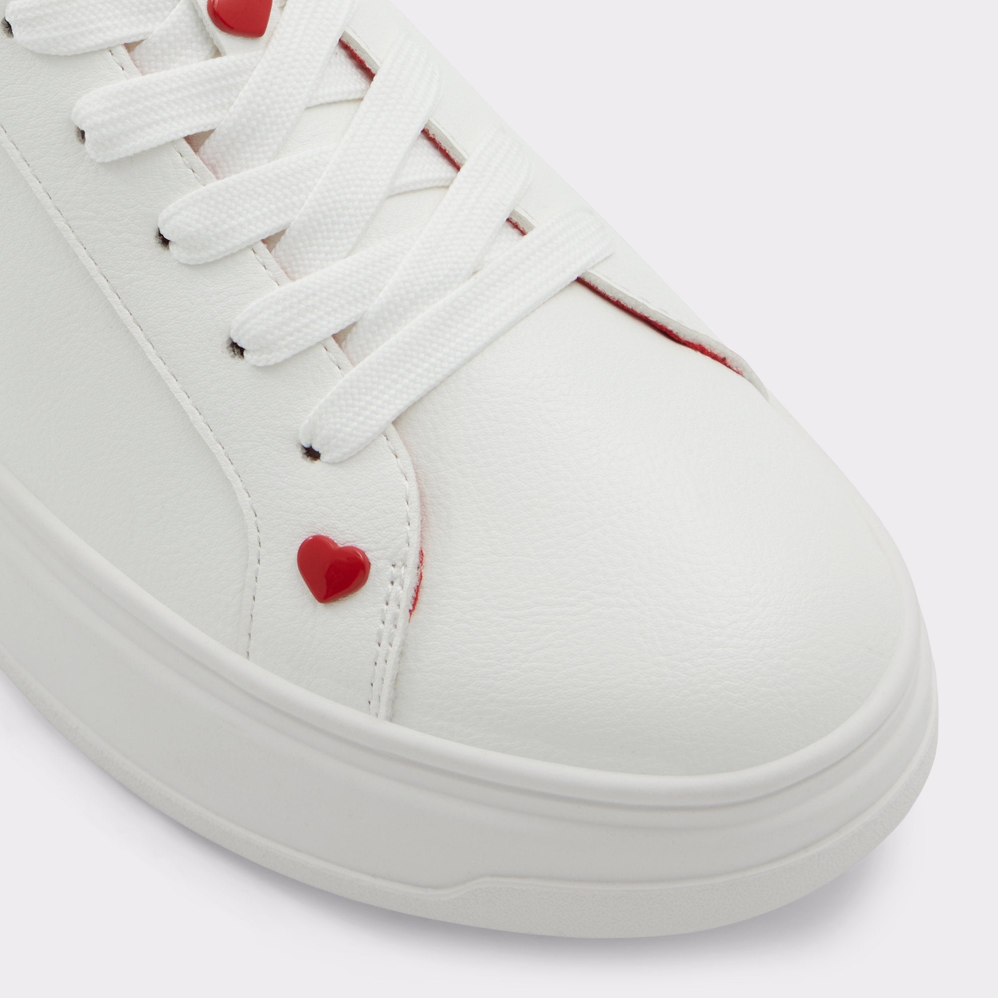 ALDO Rosecloud baskets basses roses coeur