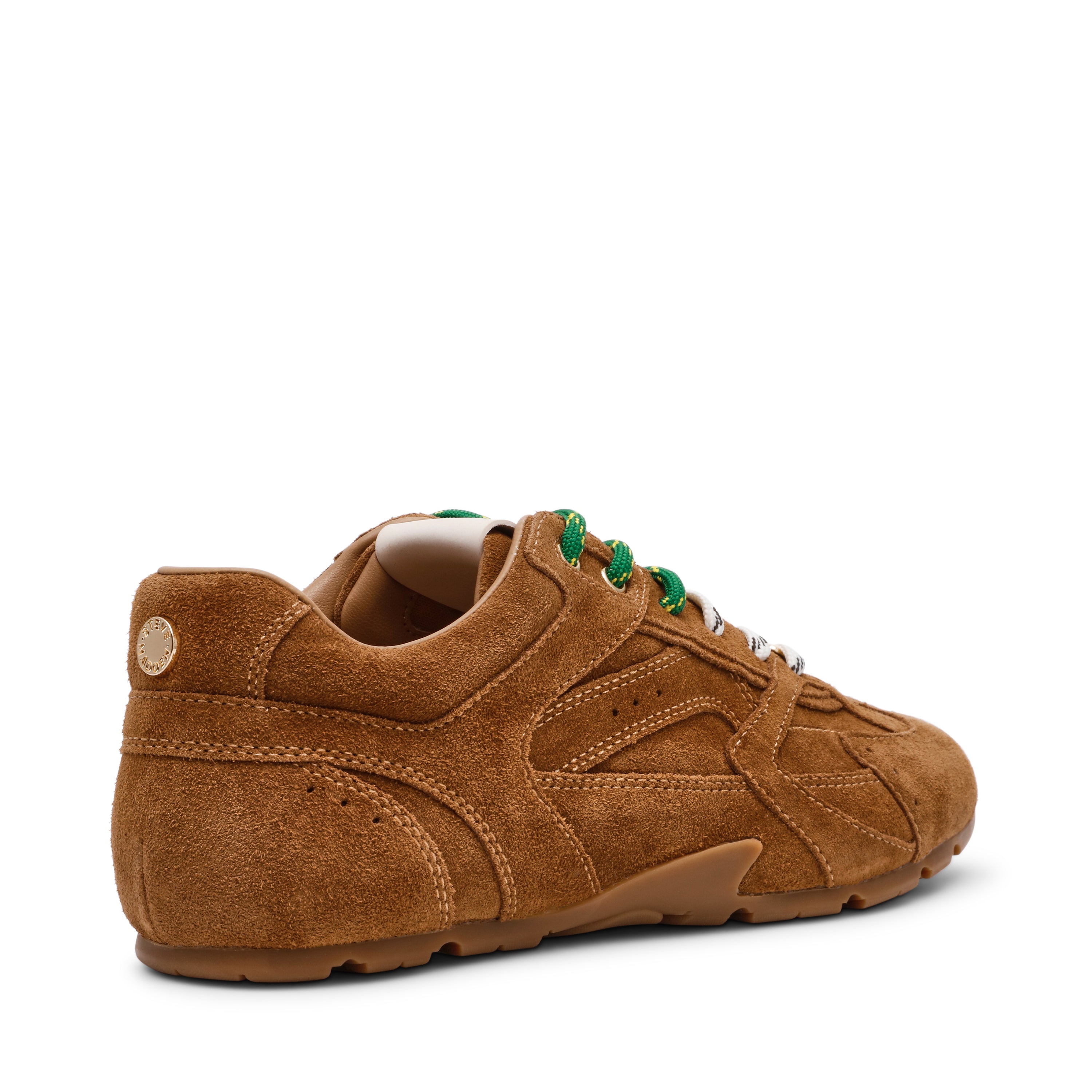 Steve Madden Asiel basket basse camel daim semelle 2 cm