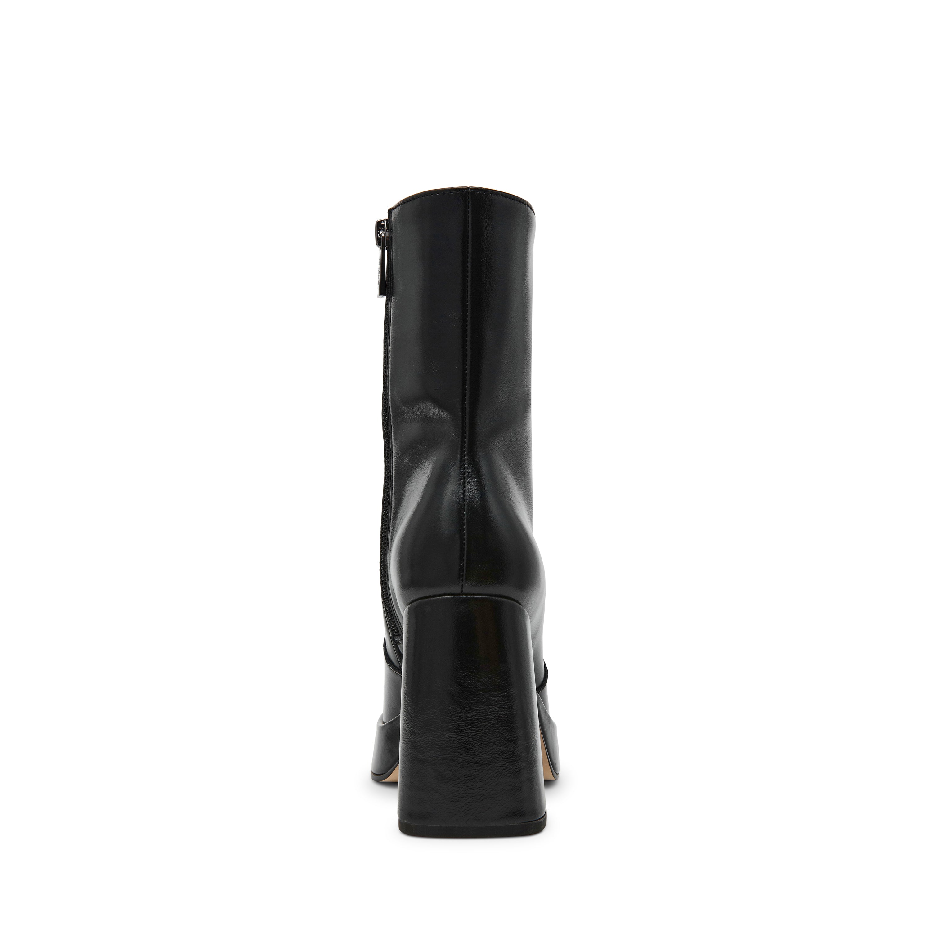 Steve Madden Echos Bootie bottines cuir noir talon 8 cm