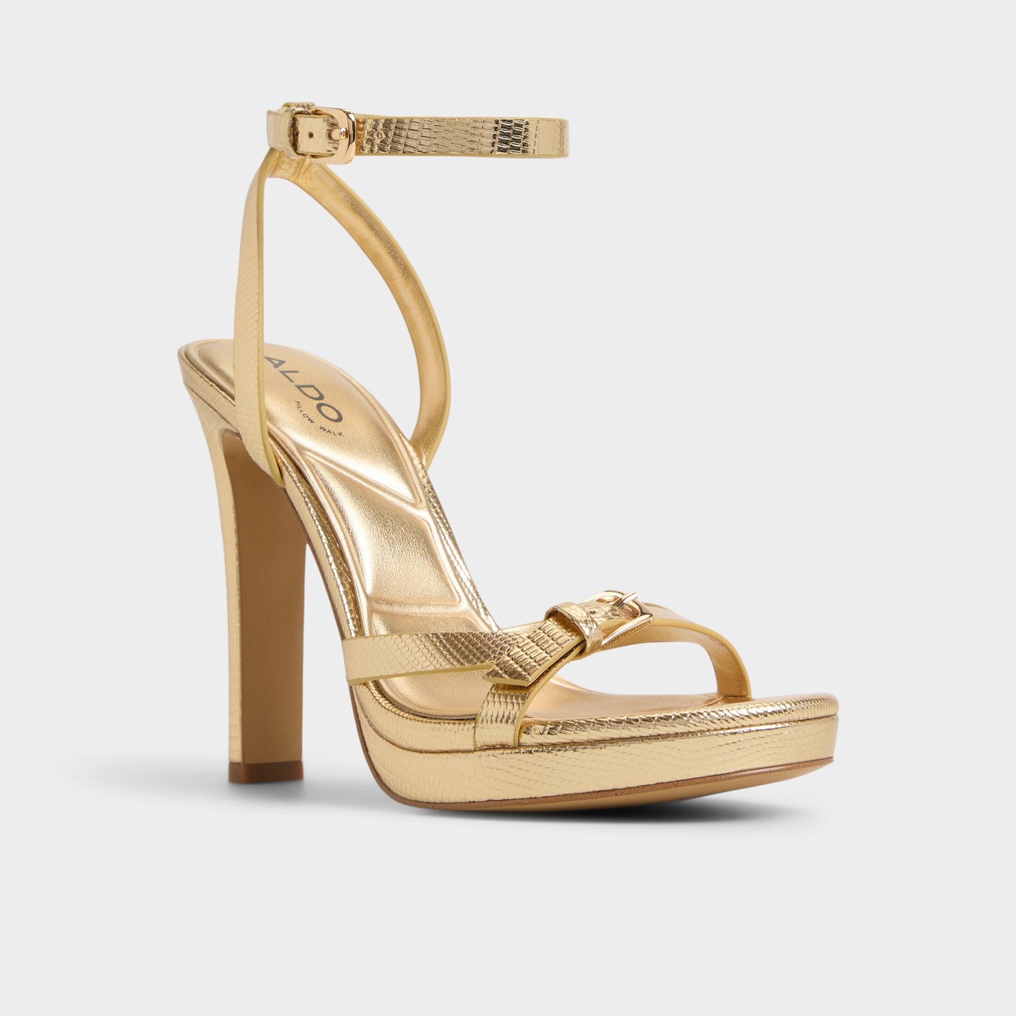 ALDO Onaonwan escarpins dorés femme talon métal