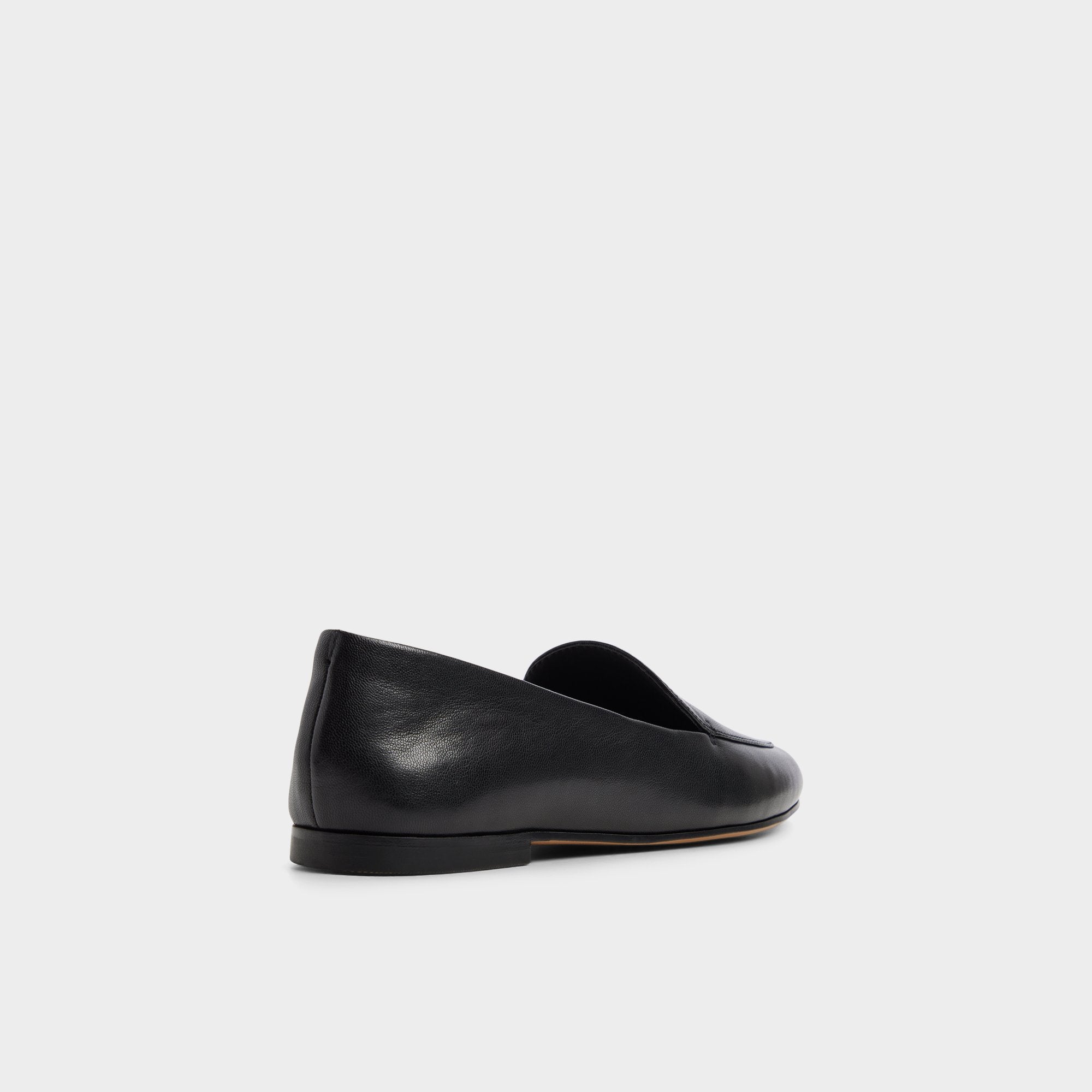 ALDO Daphia mocassins cuir noir ornement doré