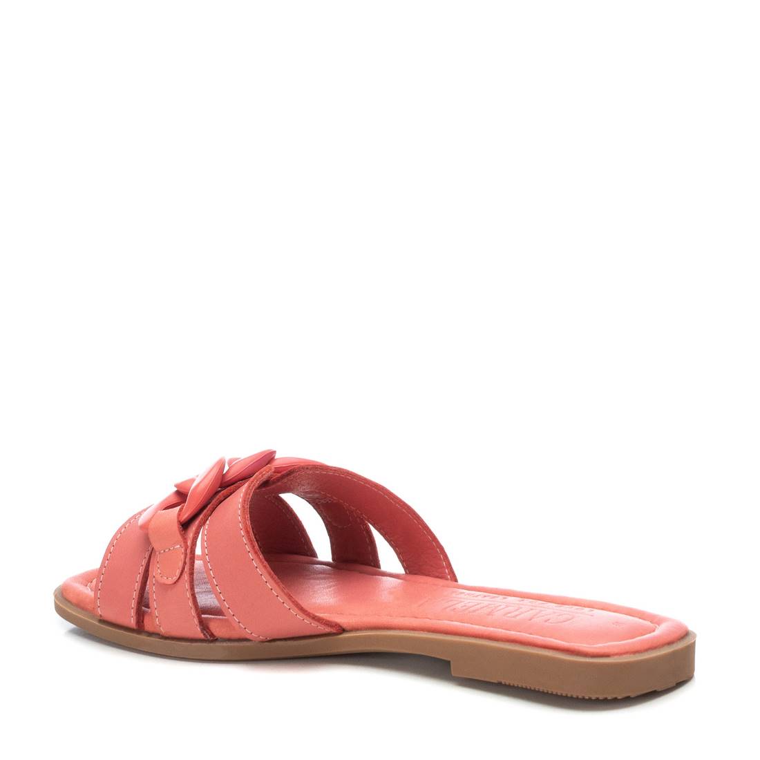 Carmela 16054311 sandales cuir rouge plates