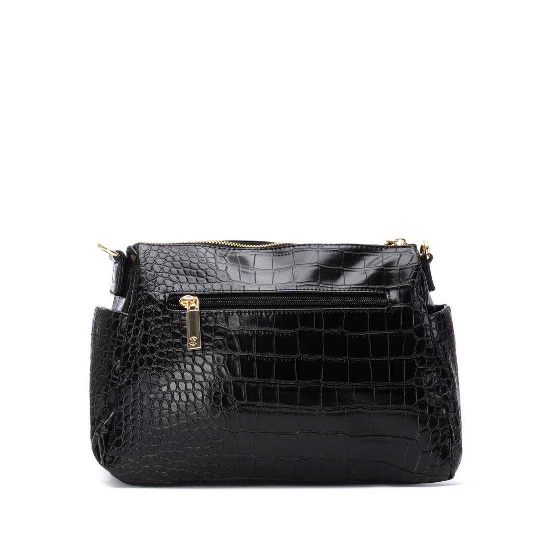 Carmela 18617105 sac bandoulière noir effet coco