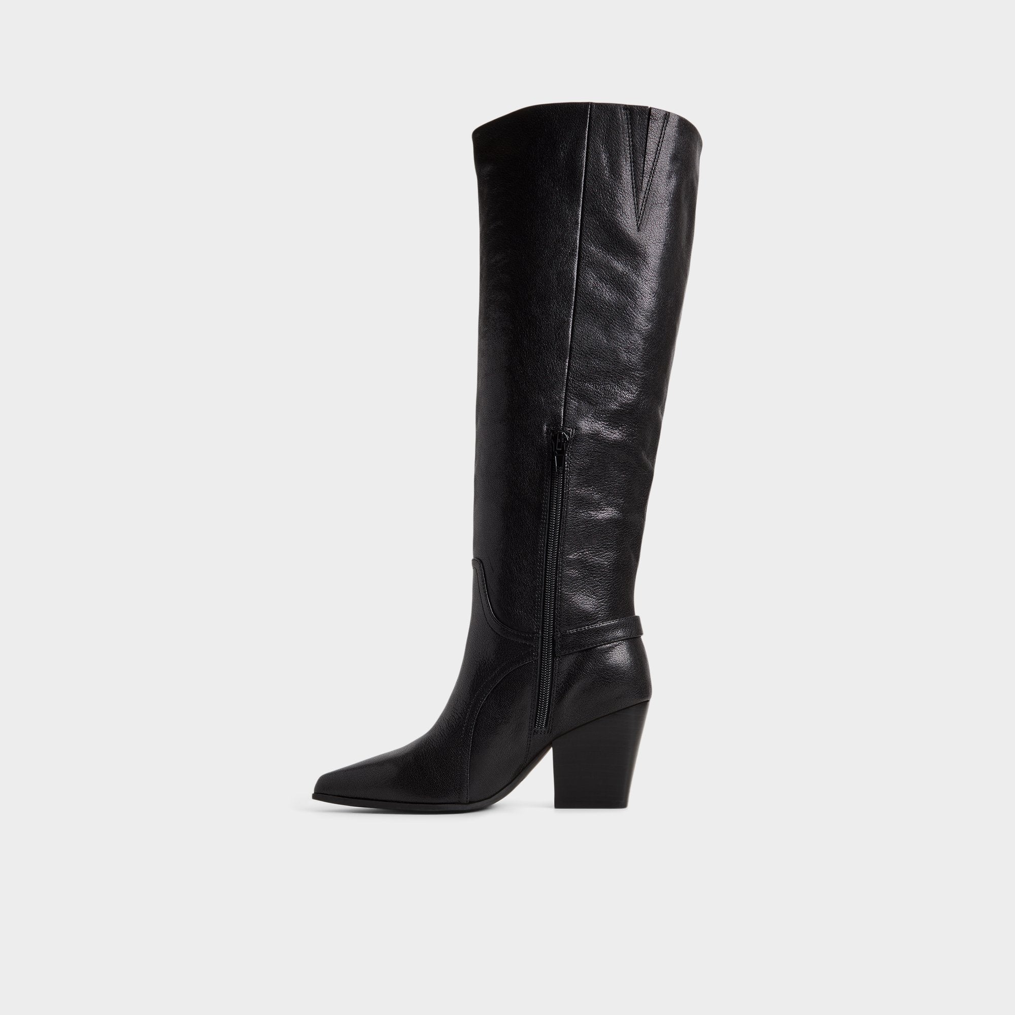 ALDO Saddle-WC bottes hautes noires