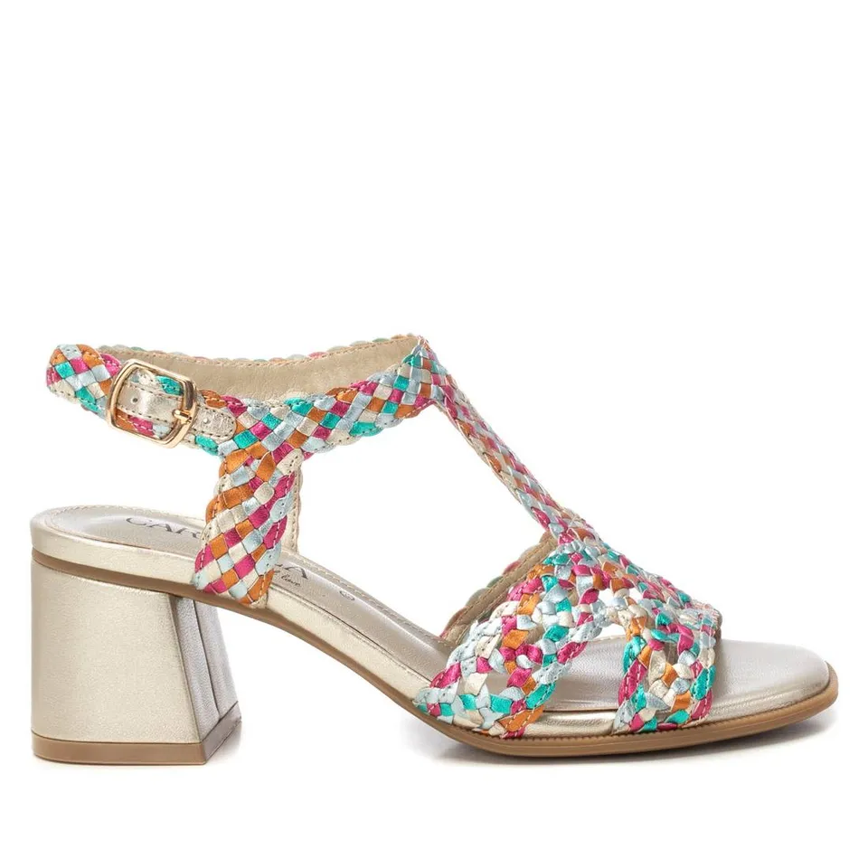 Carmela 16219005 sandales cuir multicolore talon 6 cm
