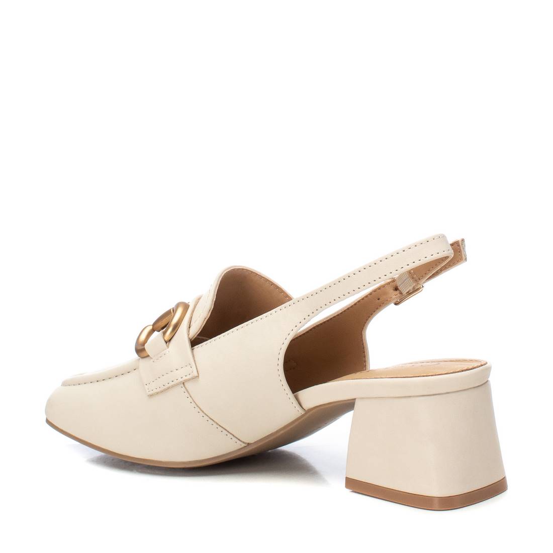 Carmela 16160202 mocassins femme blanc cuir talon 5 cm