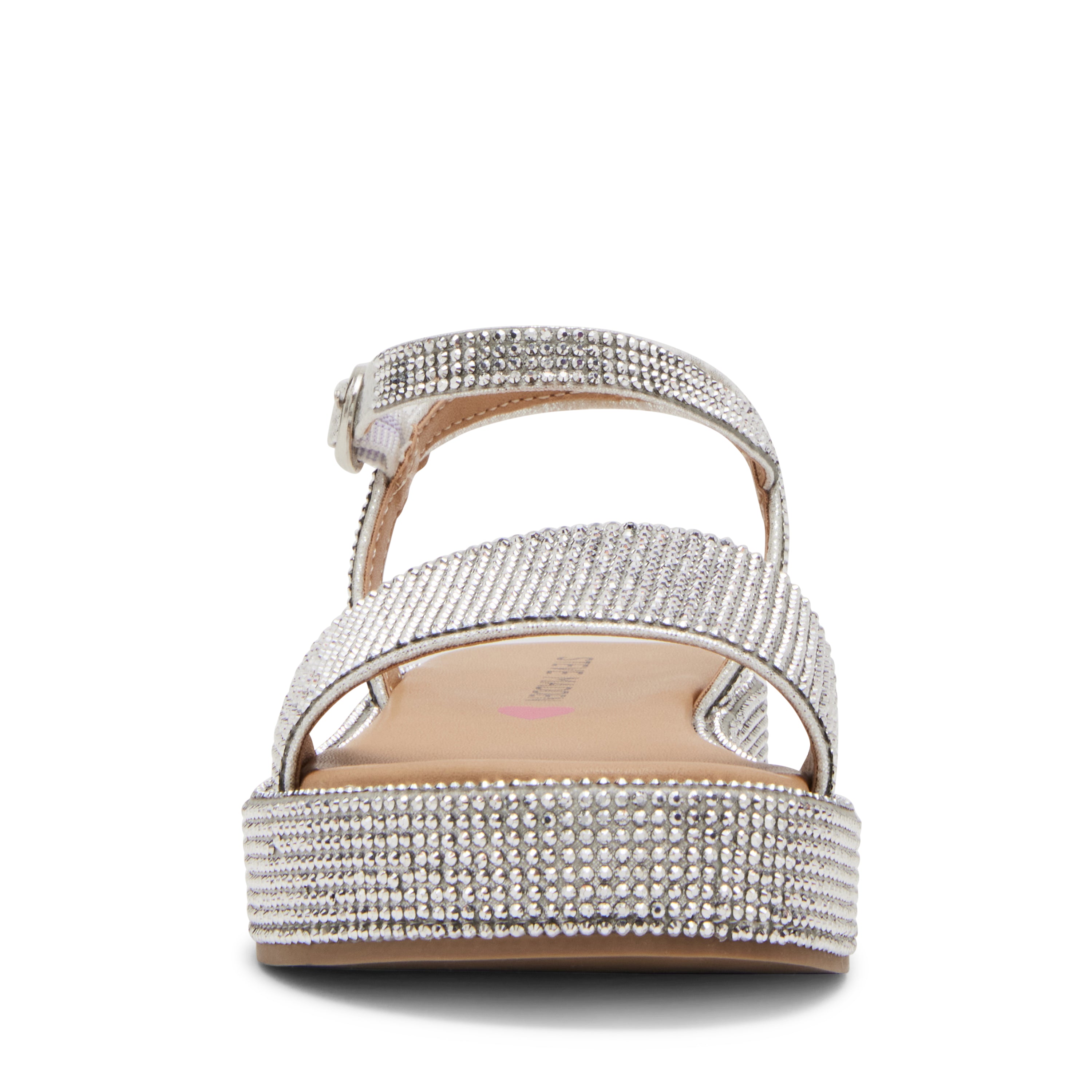 Steve Madden Jsweeter sandales enfant argent 2,5 cm