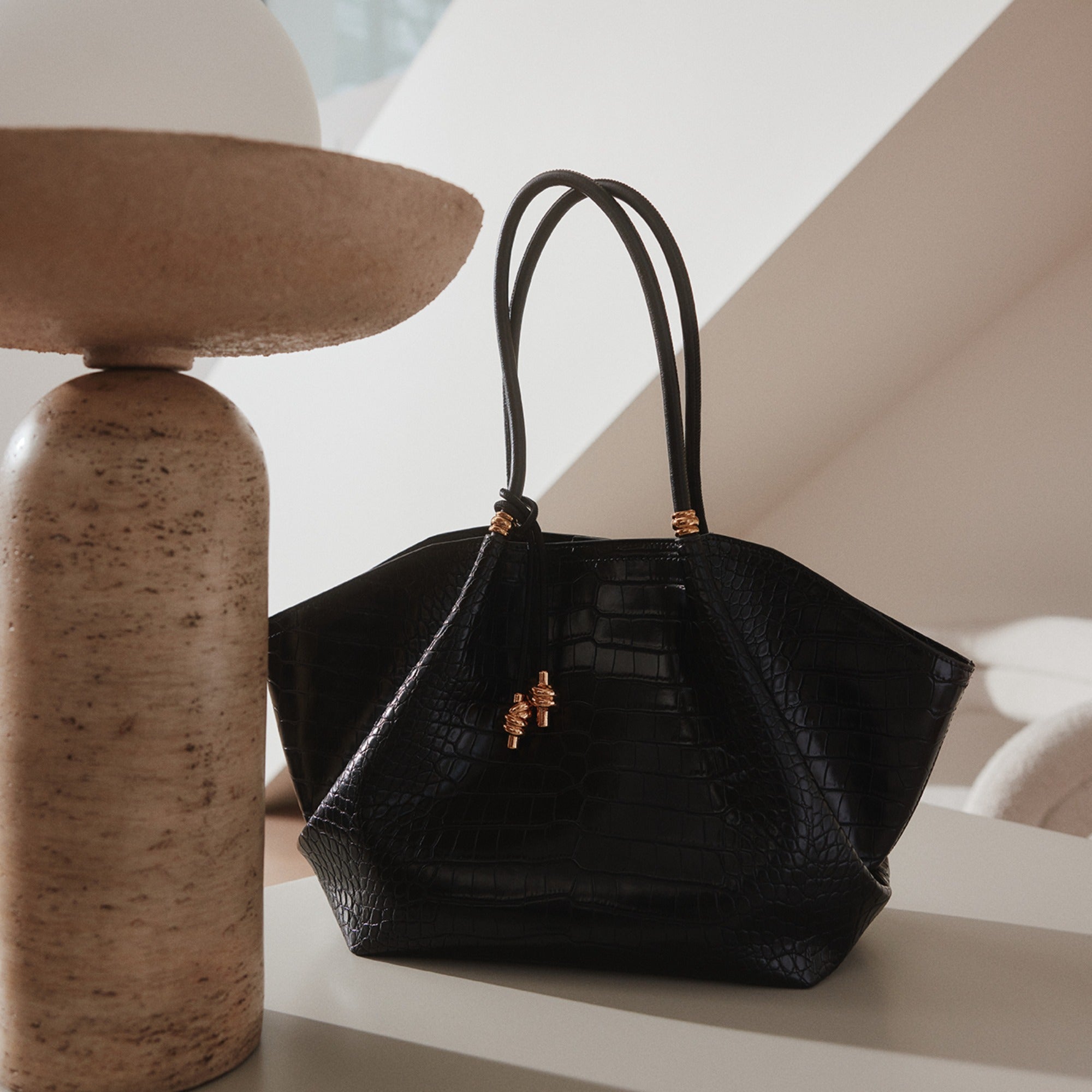 ALDO The Power Tote sac tote effet croco