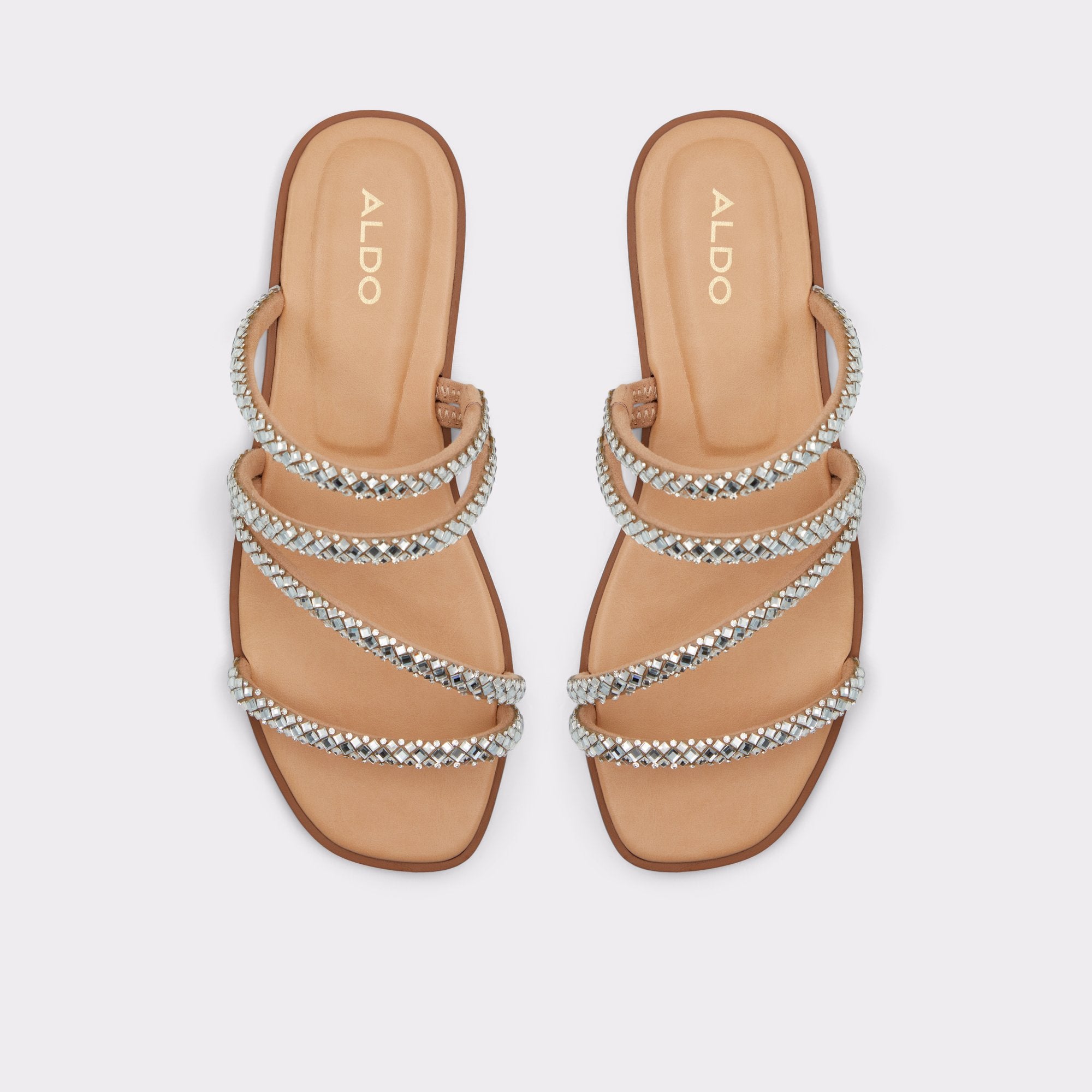 ALDO Triton sandales plates strass