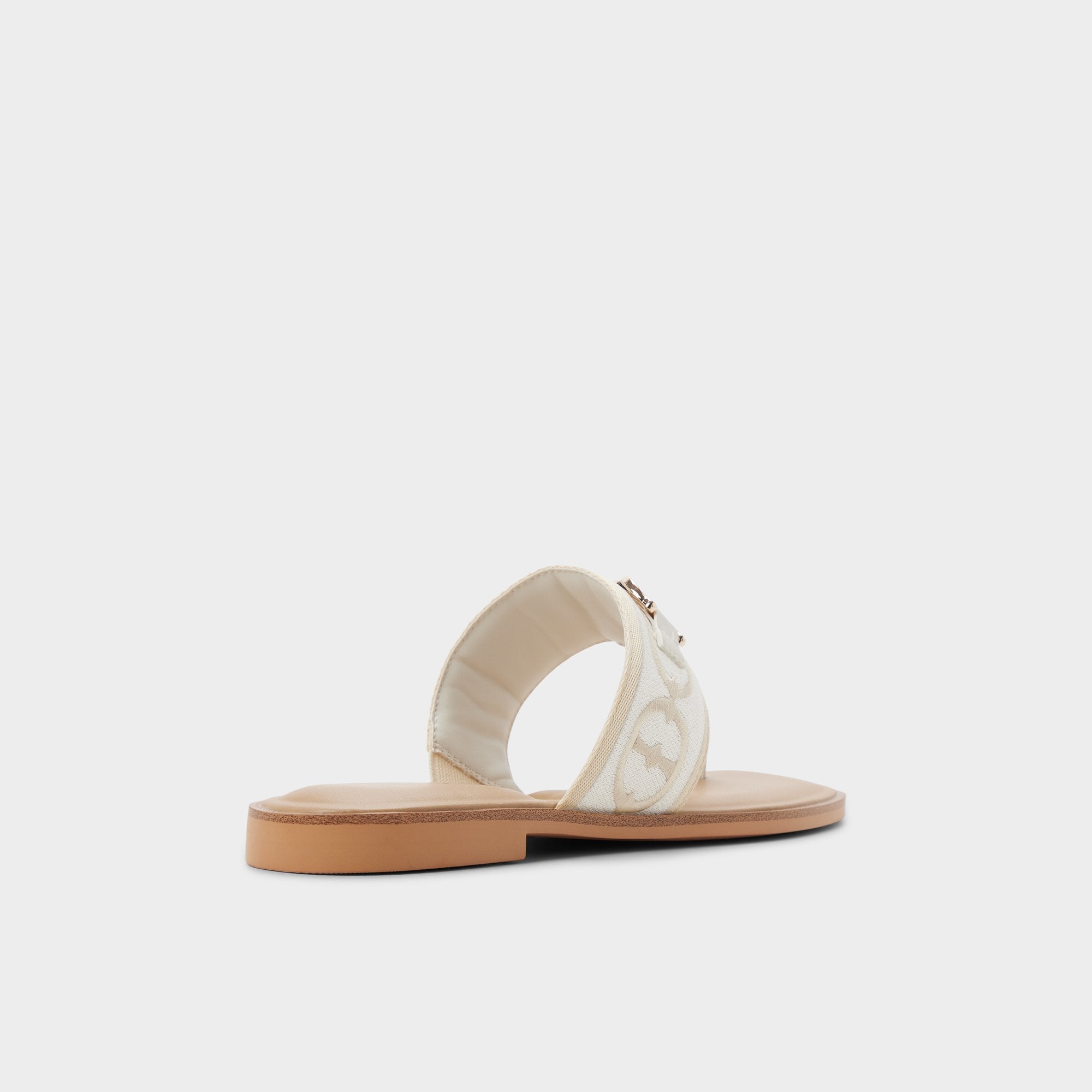 ALDO Coralynna ballerines toile monogramme bout carré