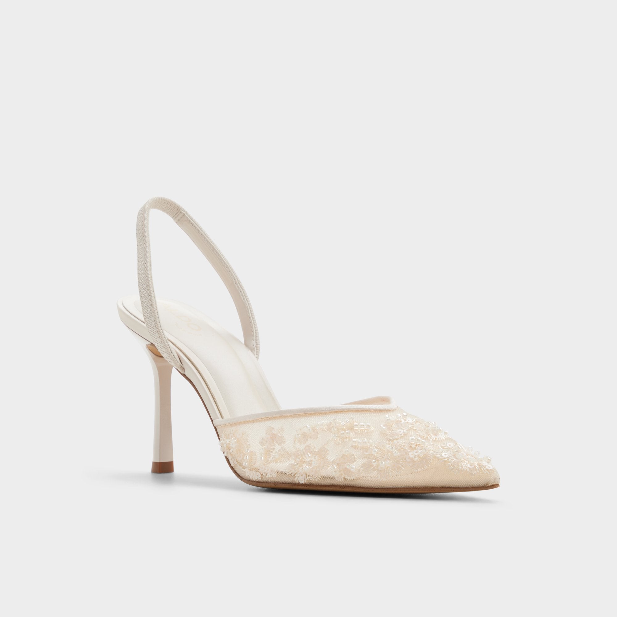 ALDO Carollina escarpins blancs talon haut