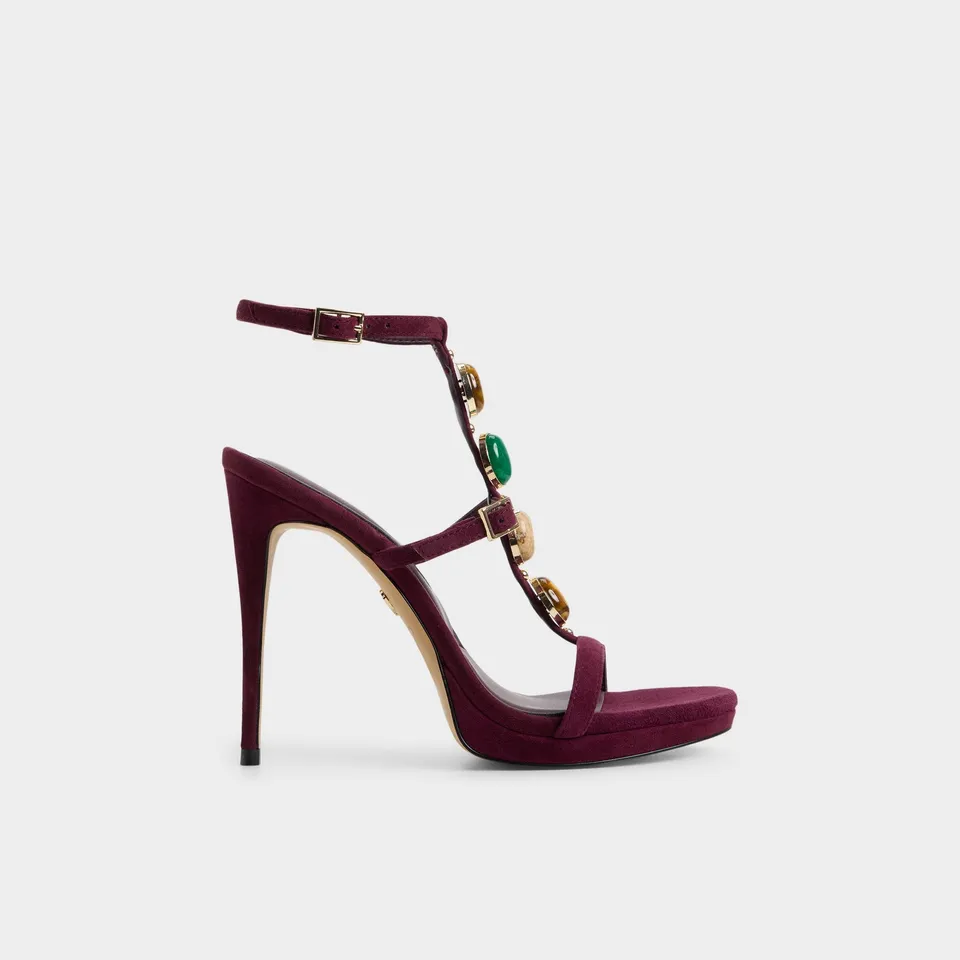 ALDO Opalia sandales à talon bordeaux