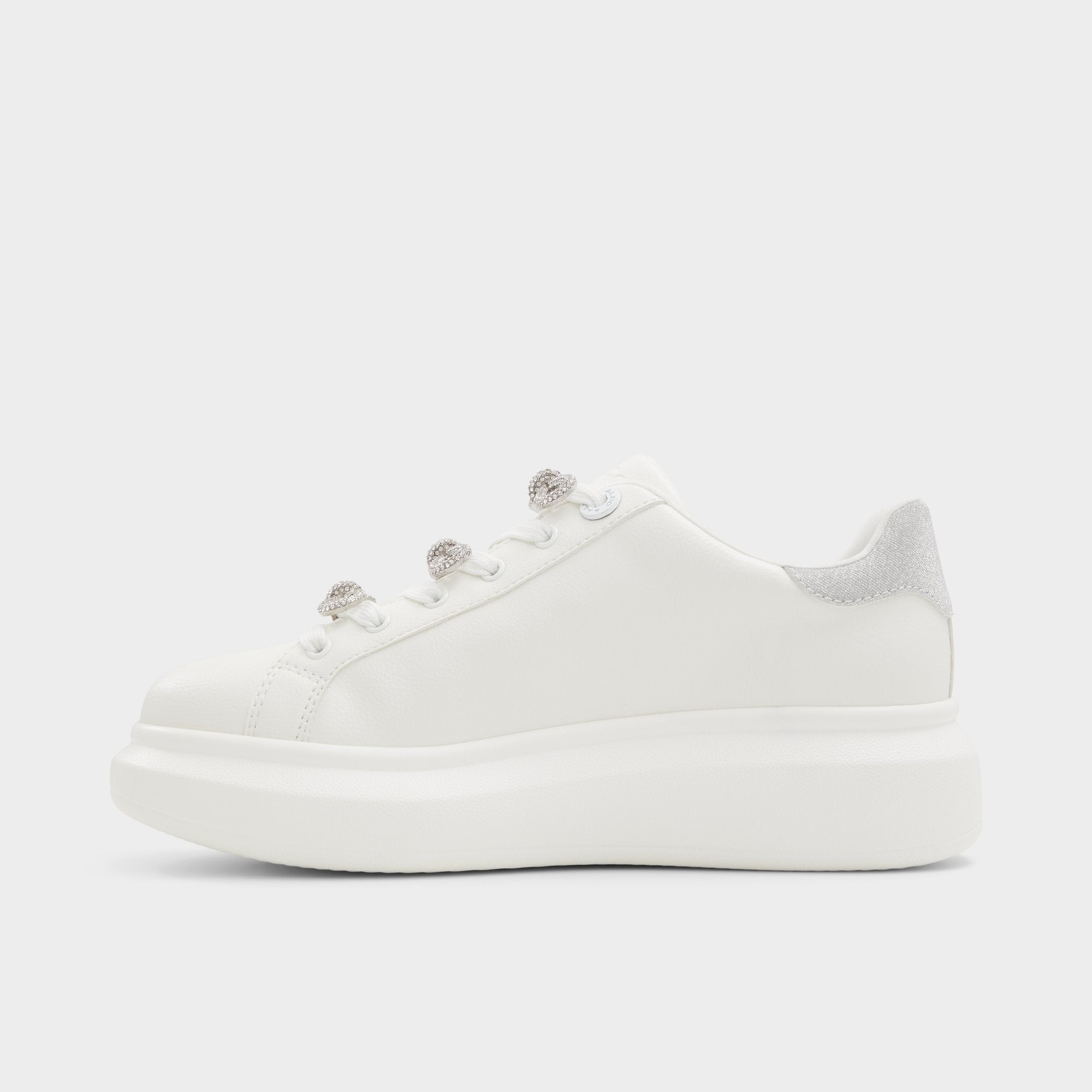 ALDO Merrick sneakers plateforme basses blanches