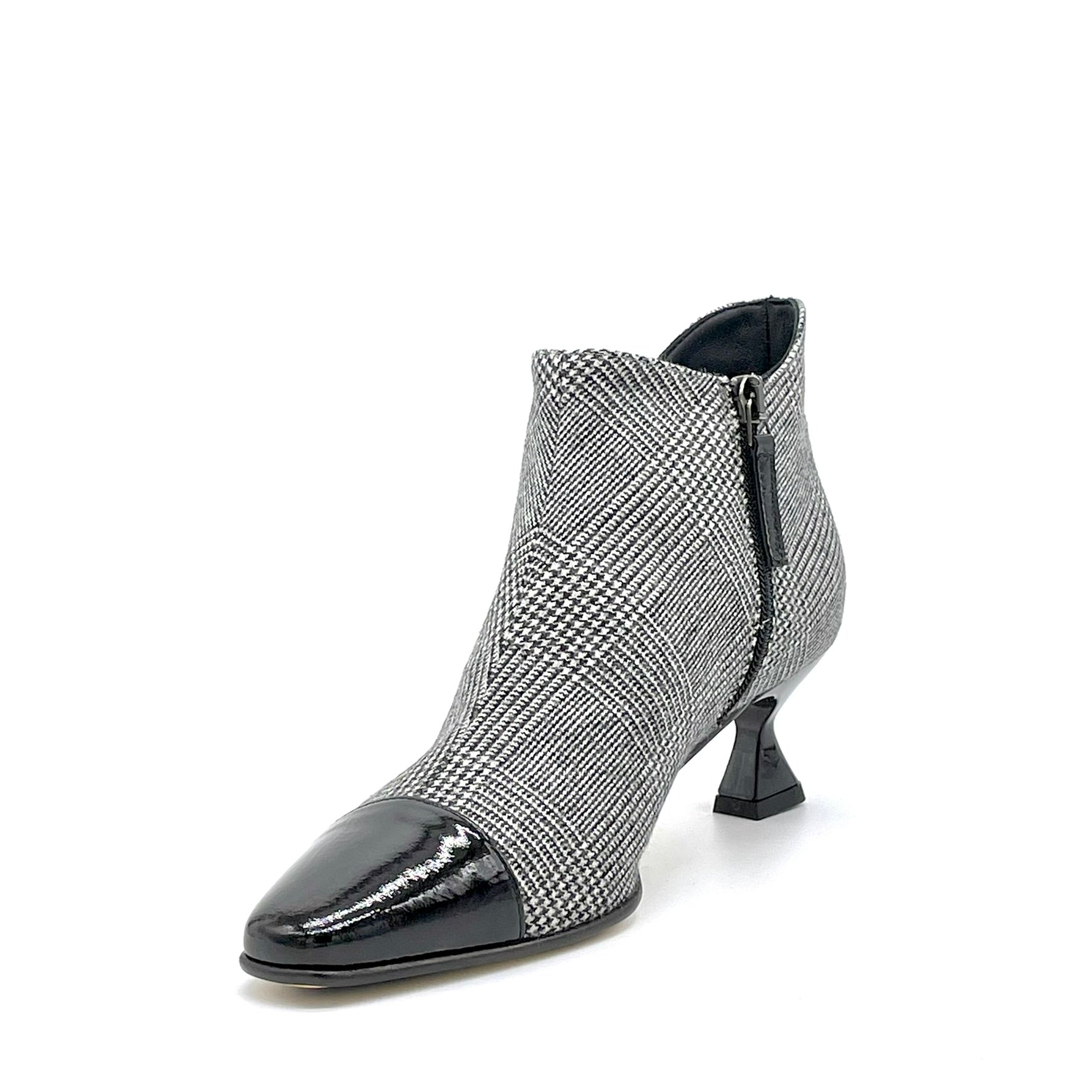 Bottines Elata 55535 prince de Galles talon 5,5 cm