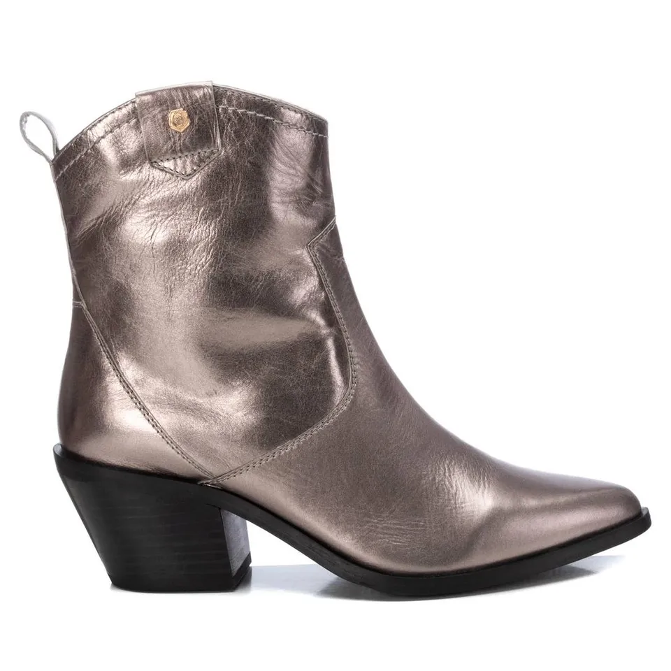 Carmela 16177602 bottines cuir gris talon 5 cm