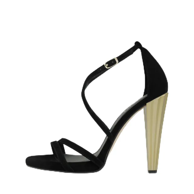 LODI YURAKI sandales noires cuir femme
