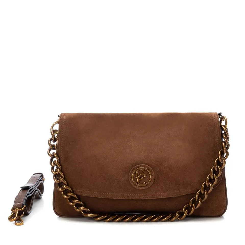 Carmela 18612401 sac femme marron serraje classique