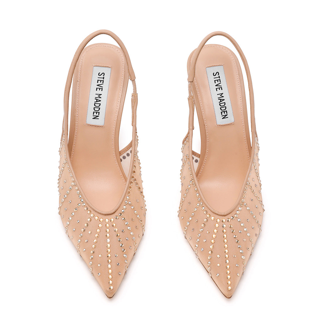 Steve Madden Aaisha escarpins blush mesh talon 8 cm