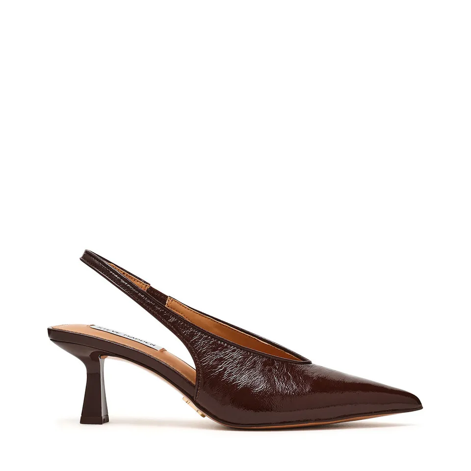 Steve Madden Alari escarpins cuir marron talon 5 cm