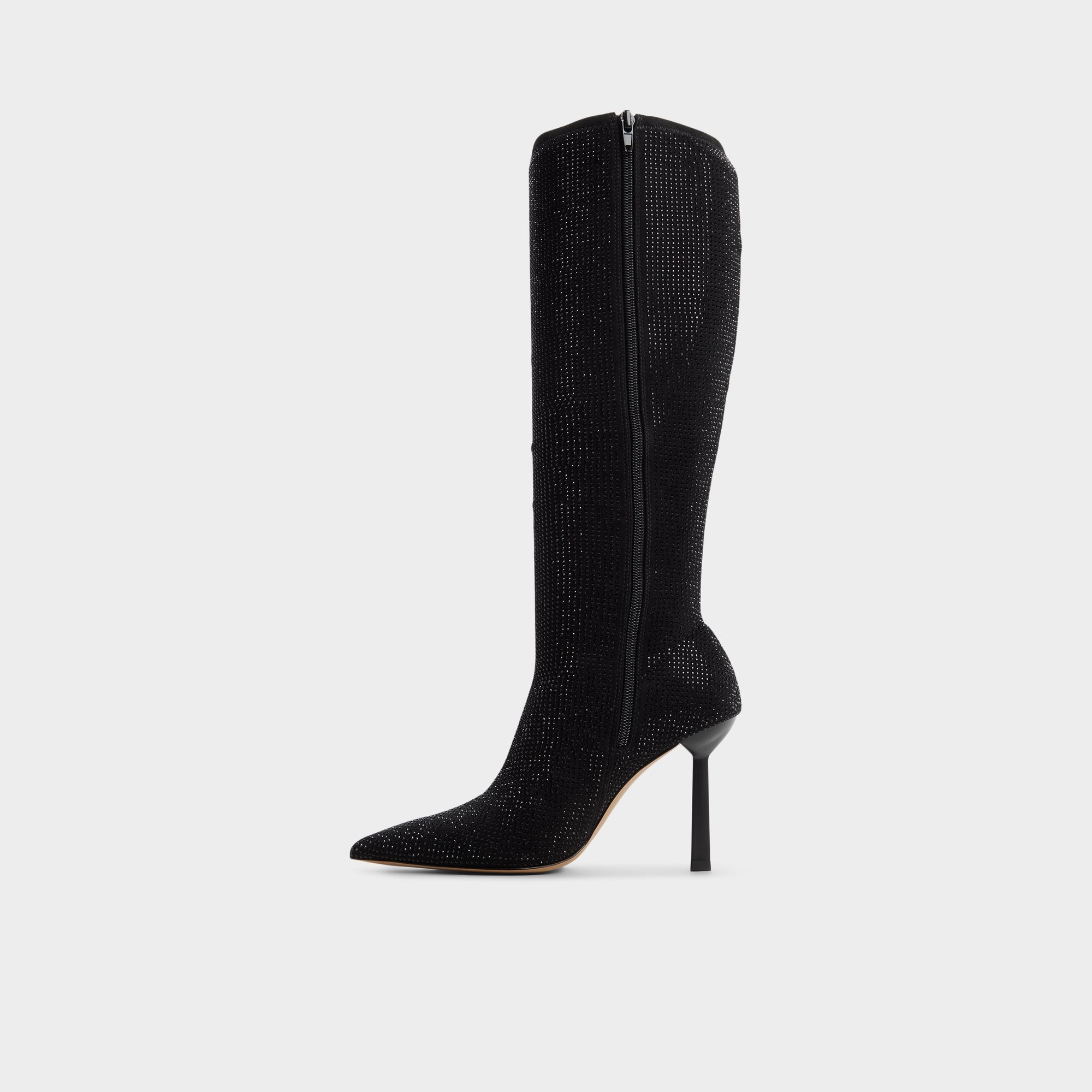 ALDO Innez bottes hautes noires strass talon