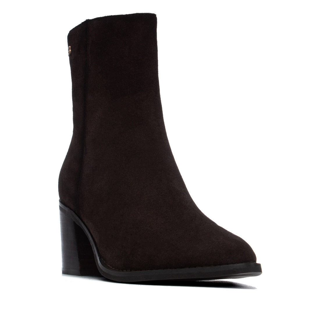 Carmela 16413401 bottine talon marron zip