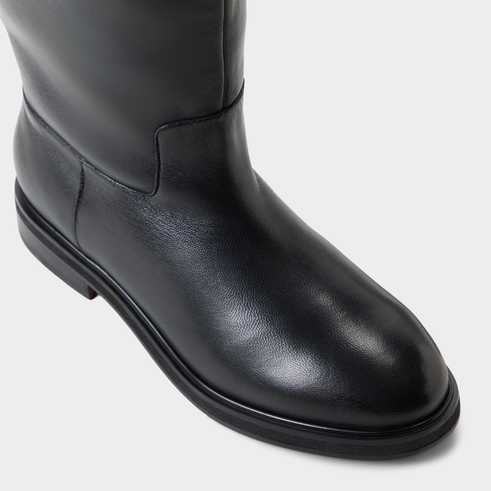 ALDO Levie-xwc bottes cavalières noires mollet extra-large