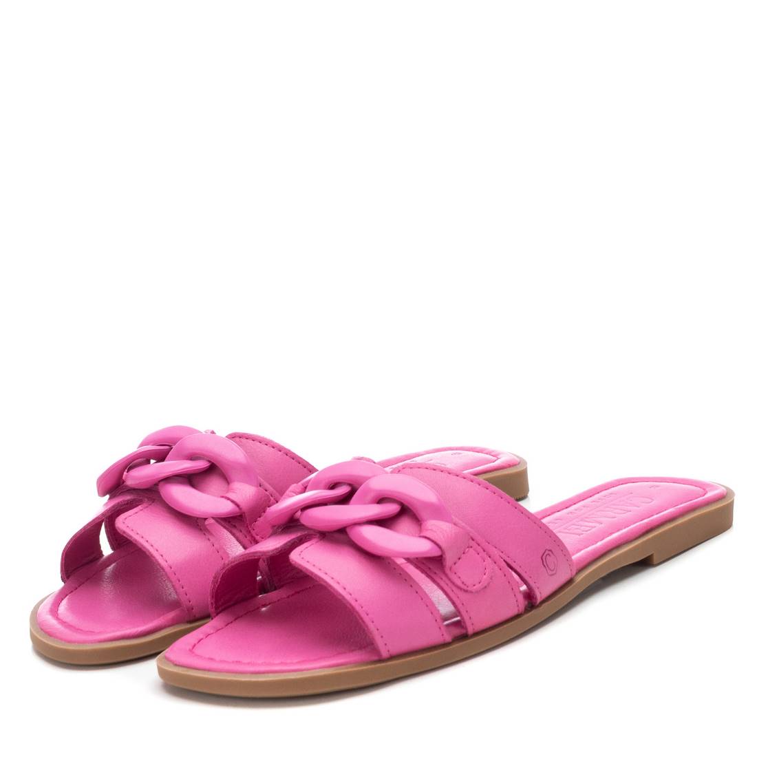 Carmela 16054314 sandale femme violet cuir plate