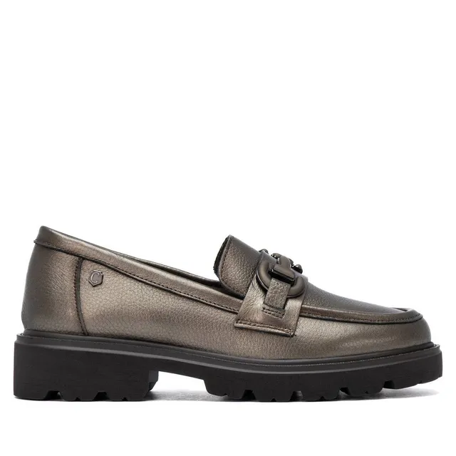 Carmela 16433605 mocassins femme gris talon