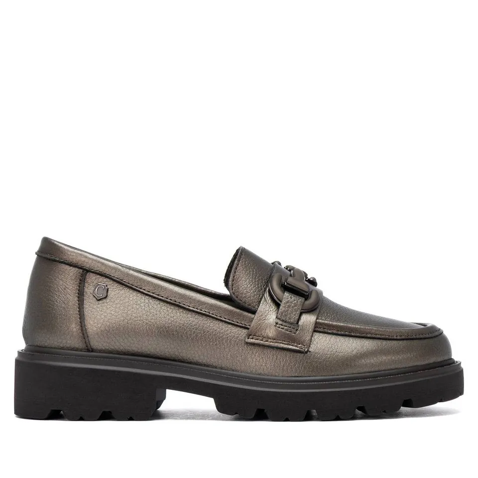 Carmela 16433605 mocassins femme gris talon