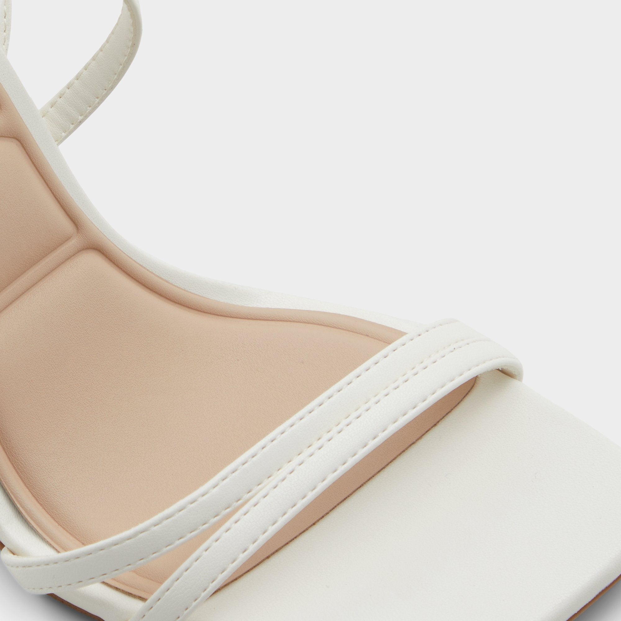 Aldo Phaedra sandales à talons blanc à brides