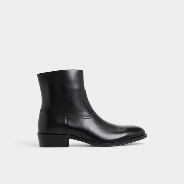ALDO Calix bottines cuir noir talon bloc