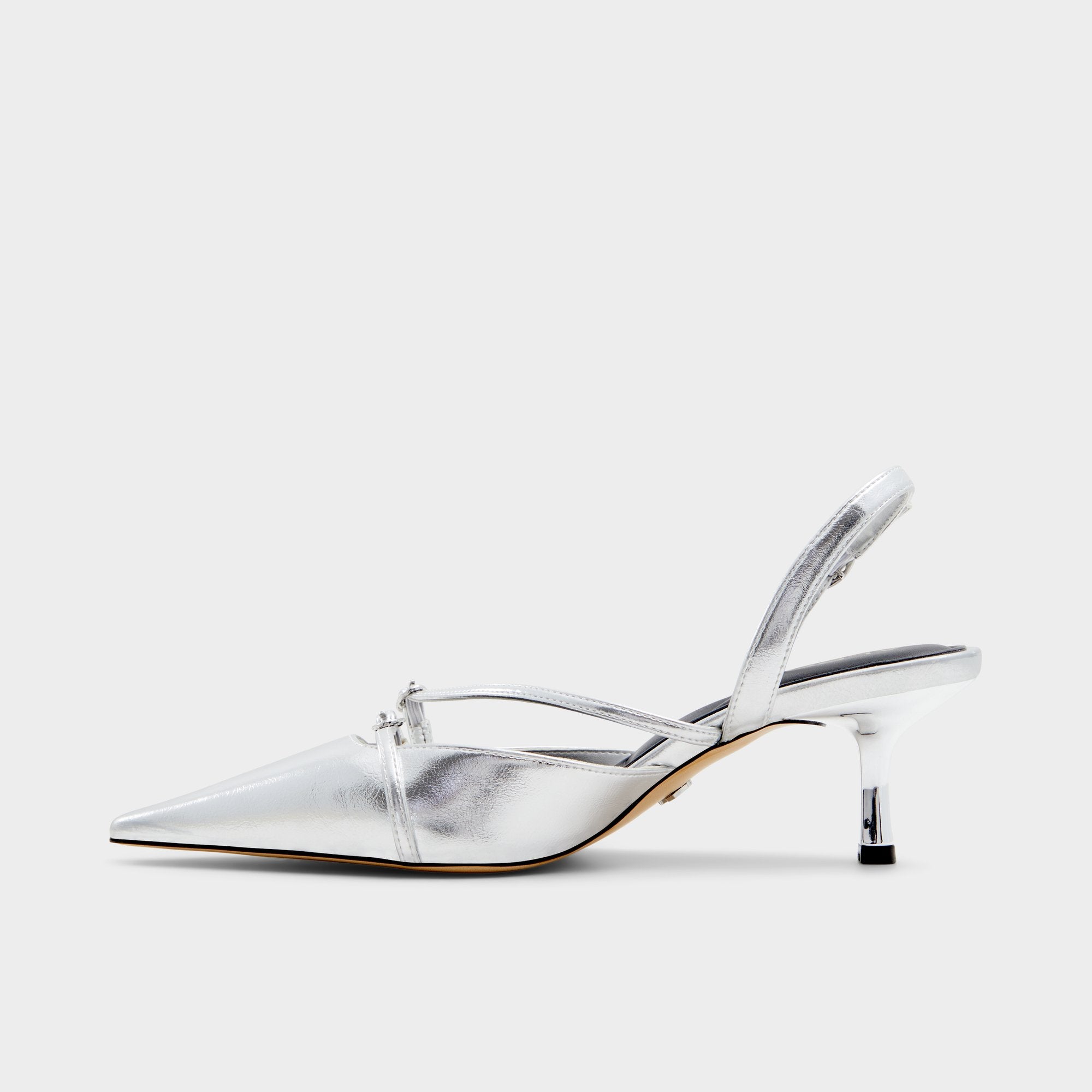 ALDO Marietta escarpins slingback argent pointure 38
