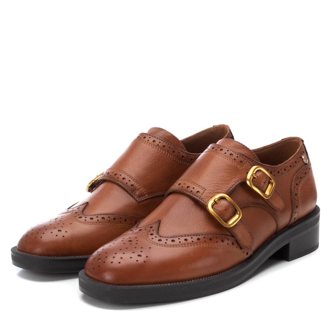 Carmela 16196303 mocassins femme marron cuir véritable