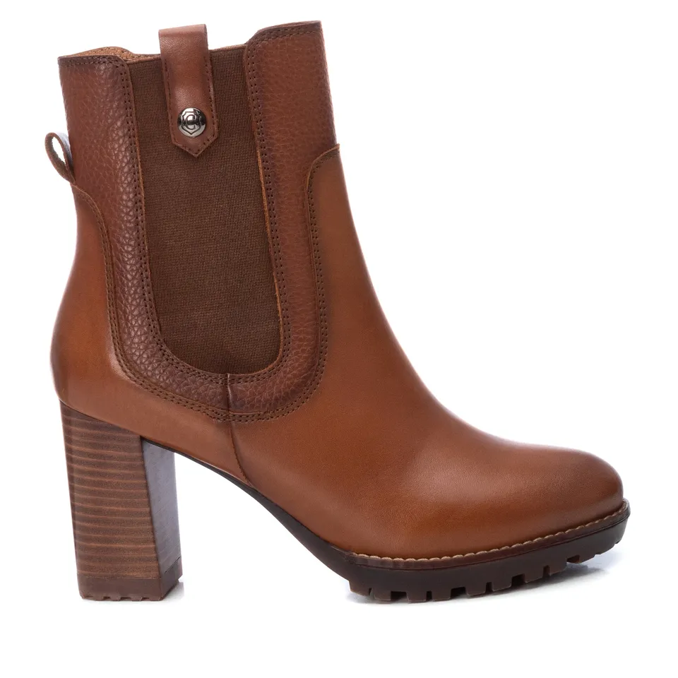 Carmela 16005202 chelsea cuir marron talon 9 cm