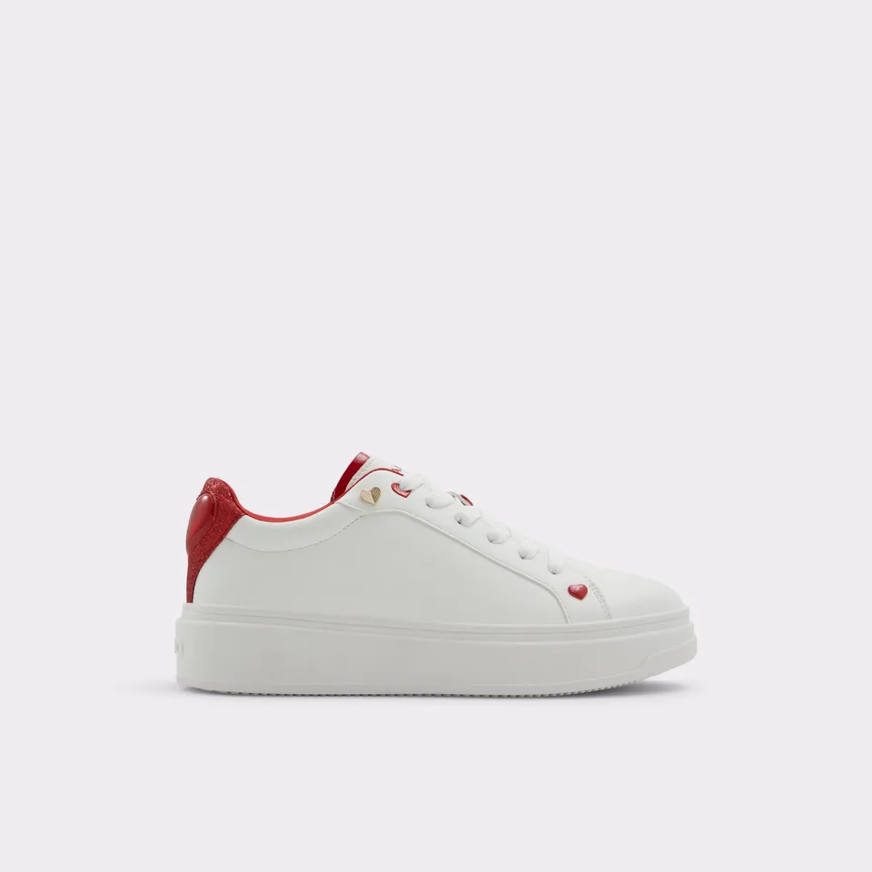ALDO Rosecloud baskets basses roses coeur