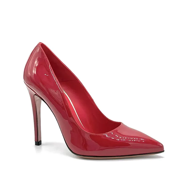 Elata 52556 escarpins rouges talon 10,5 cm