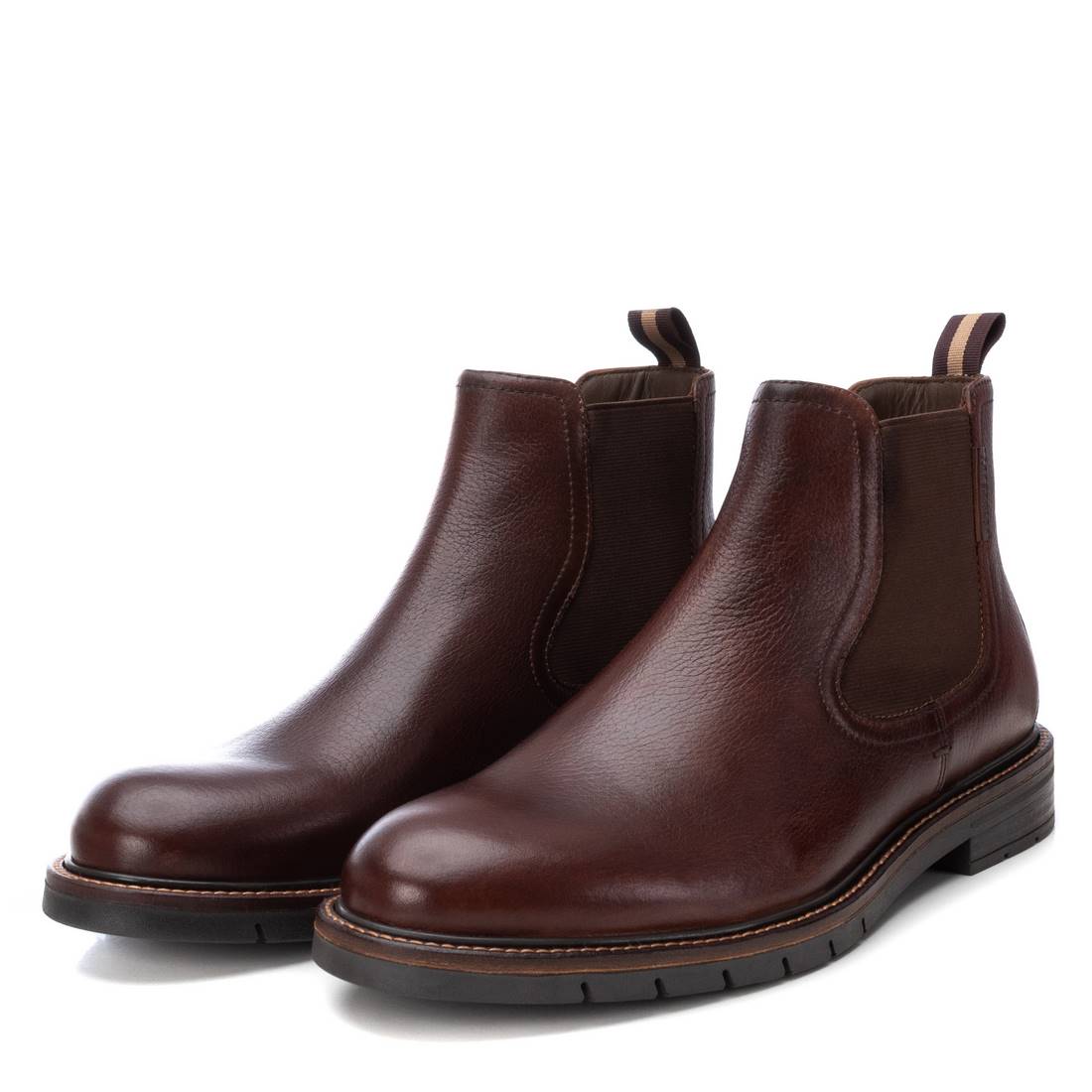 Carmela 16174901 bottine chelsea homme marron cuir