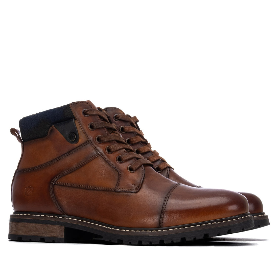 Carmela 16419701 bottine homme cuir marron
