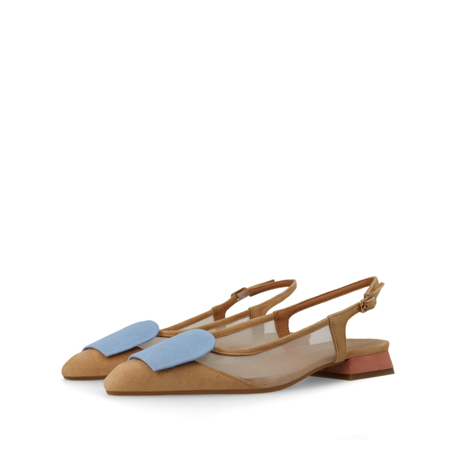 LODI BRO5264 ballerines brunes cuir véritable
