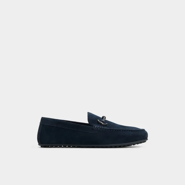 ALDO Wilbart mocassin homme daim bleu